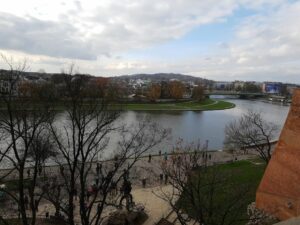 View from Wawel Royal Castle