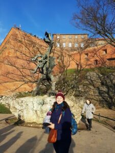 Wawel Dragon Statue