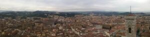 View from Cathedral of Santa Maria del Fiore