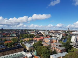 View from Stockholm City Hall Tower