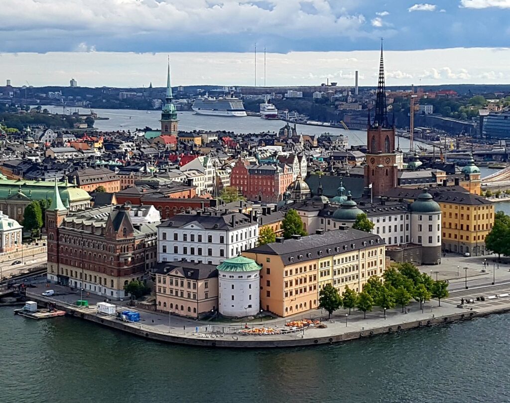 View from Stockholm City Hall Tower