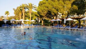 Hotel swimming pool