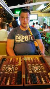 Backgammon and shisha