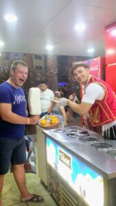 Turkish ice-cream