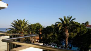 View from the hotel room
