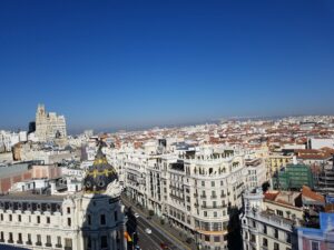 Gran Via - rooftop view