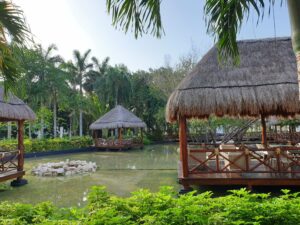 Relaxing area at Hotel Grand Riviera Princess