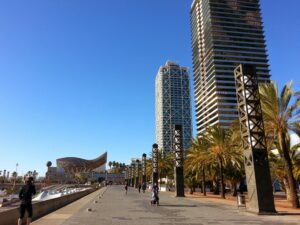 Barcelona Marina at the Olympic Port