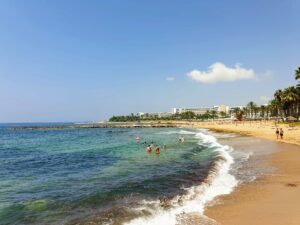 Paphos beach