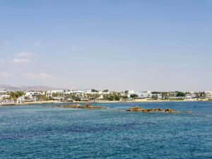 Paphos from sea