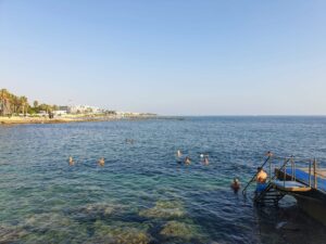 Where the locals swim