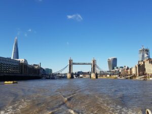 Boat trip in London