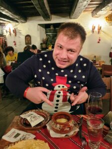 Traditional Bansko specialty in a clay pot