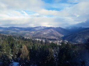 View from the top - Sinaia