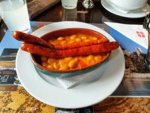 Meal at Taverna Sarbului