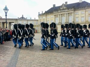 Amalienborg change of the guards