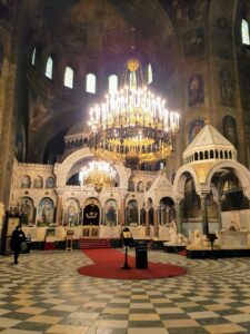Saint Alexander Nevsky Patriarch's Cathedral inside