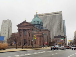 Cathedral Basilica of Saints Peter and Paul inside