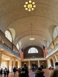 Ellis island main hall