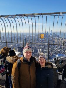 Empire State Building view outside