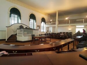 Independence Hall inside 2