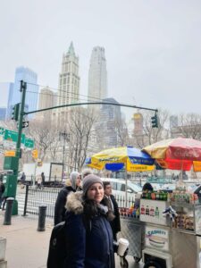 NY food stall