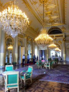 Royal Palace of Brussels indoors