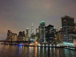 Staten Island Ferry night view