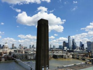 View from Tate Modern London