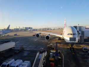 airplane and airport