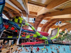 Galaxy slides, Therme Bucharest