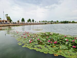 Galaxy - outside lake, Therme Bucharest