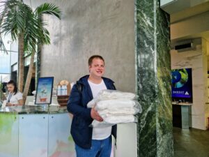 Towels and robes - Therme Bucharest