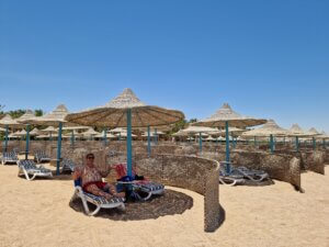 Beach at Magic World Sharm