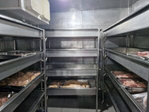 Poultry section - All-inclusive kitchen tour