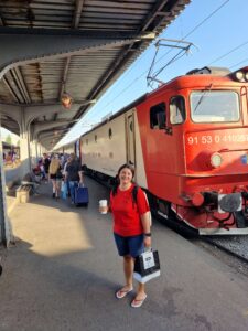 Train to Mamaia from Bucharest