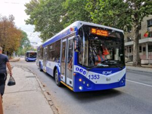 Bus transport in Chisinau