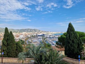 Cannes view from above