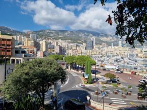 Monaco F1 racing circuit