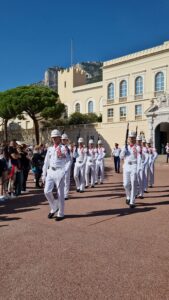 Prince's Palace of Monaco change of the guards