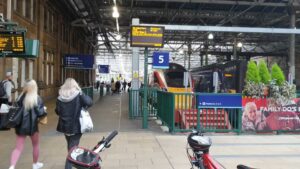 Edinburgh train station