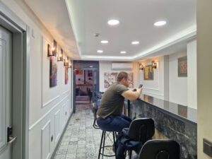 Lobby and bar - Almina Inn Hotel Istanbul