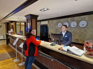 Check-in at Hotel Lion Borovets