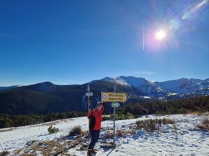 Musala Peak hike path
