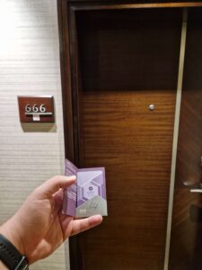 Image showing my room door and number 666