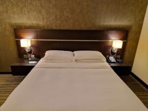 Image showing my double bed in my room