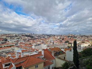 Lisbon from above - view from the castle