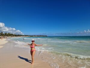 Beach and water