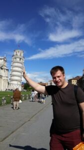 Leaning Tower of Pisa & Paul