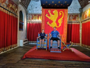 Dover Castle throne